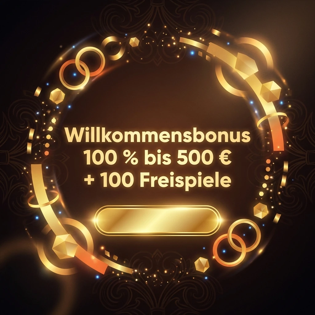 Willkommensbonus 100 % bis 500 € + 100 Freispiele Willkommensbonus 100 % bis 500 € + 100 Freispiele